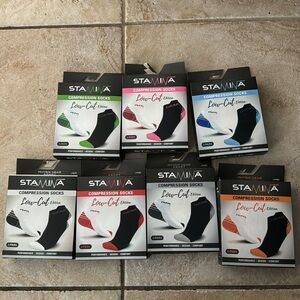 CHOICE of NIB PHYSIX GEAR SPORT Compression Socks LOW-CUT UNISEX S/M
